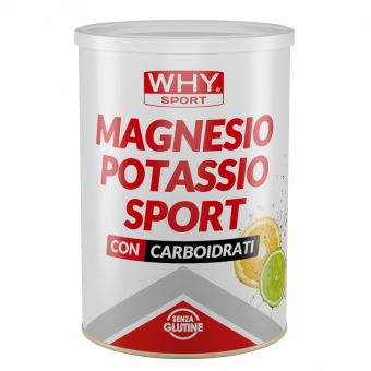 WHYSPORT Magnesio Potassio Sport 400g integratore magnesio potassio